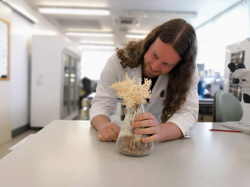 Chris Smith Cultivating Native Mushrooms