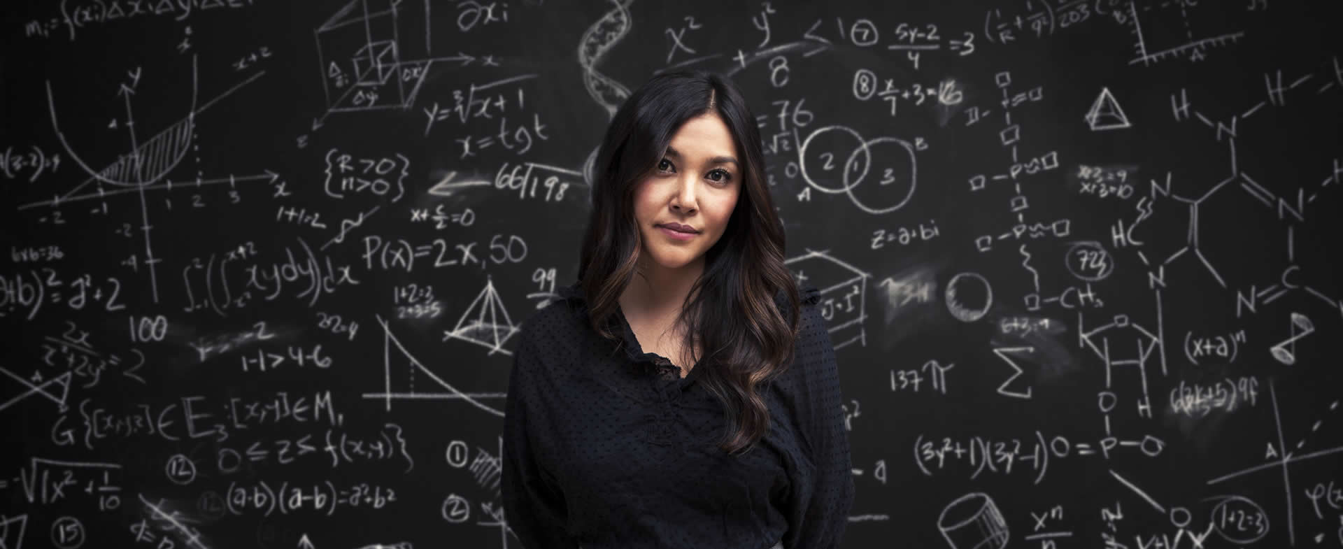 scientist blackboard