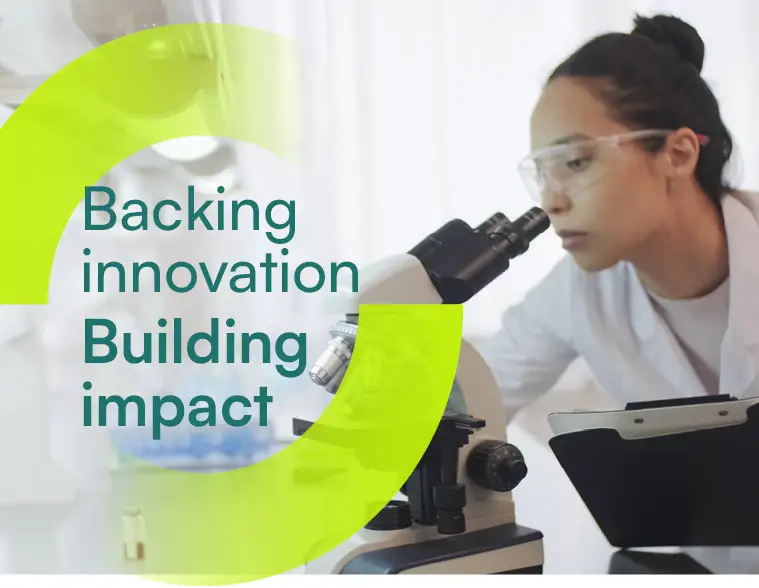 Backing innovation building impact