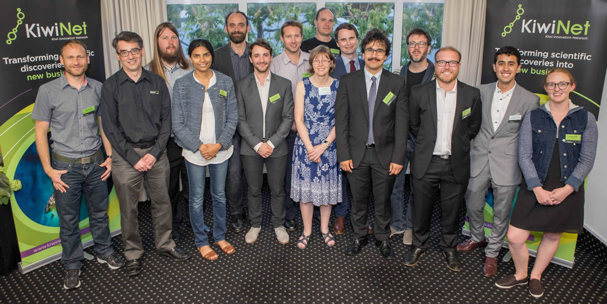 11 researchers were celebrated at the inaugural graduation event for the KiwiNet Emerging Innovator Programme
