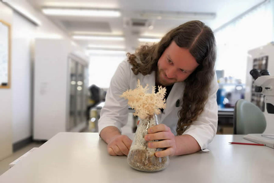 Chris Smith Cultivating Native Mushrooms