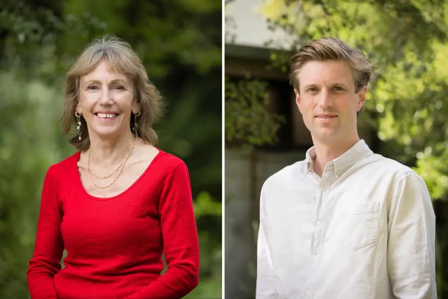 Forever Harvest co-founders Dr Jan Grant and Mick Riley.